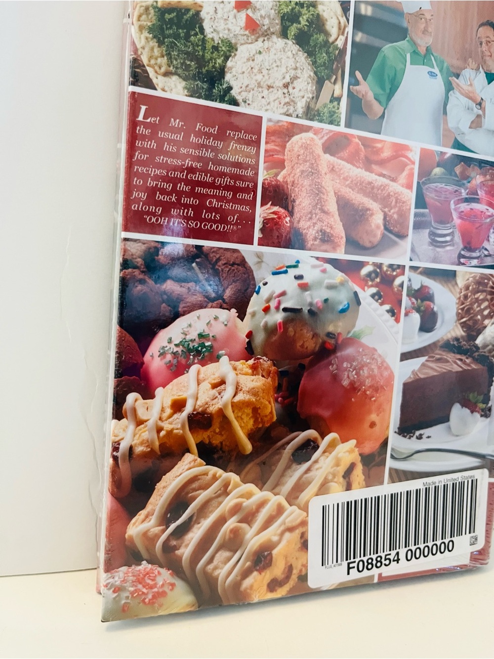 Mr. Food Art Ginsburg Christmas Made Easy Hardcover Cookbook Factory Sealed - Picture 10 of 11